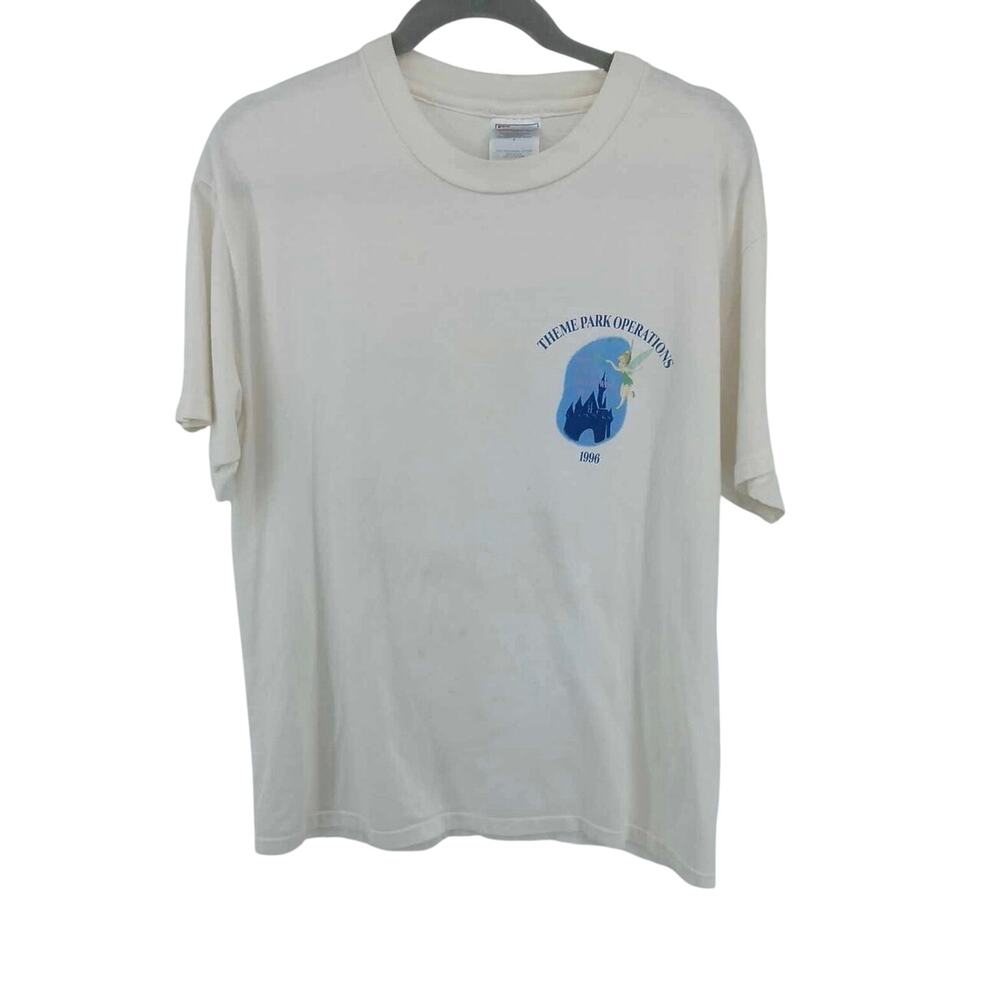 Tinkerbell theme park operations 1996 vintage Disney shirt